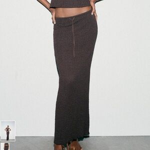 NWT Zara Maxi Skirt
